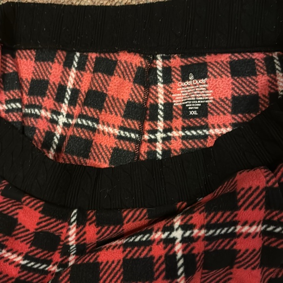 CuddlDuds XXL Plaid Pajama Pants - Picture 2 of 2